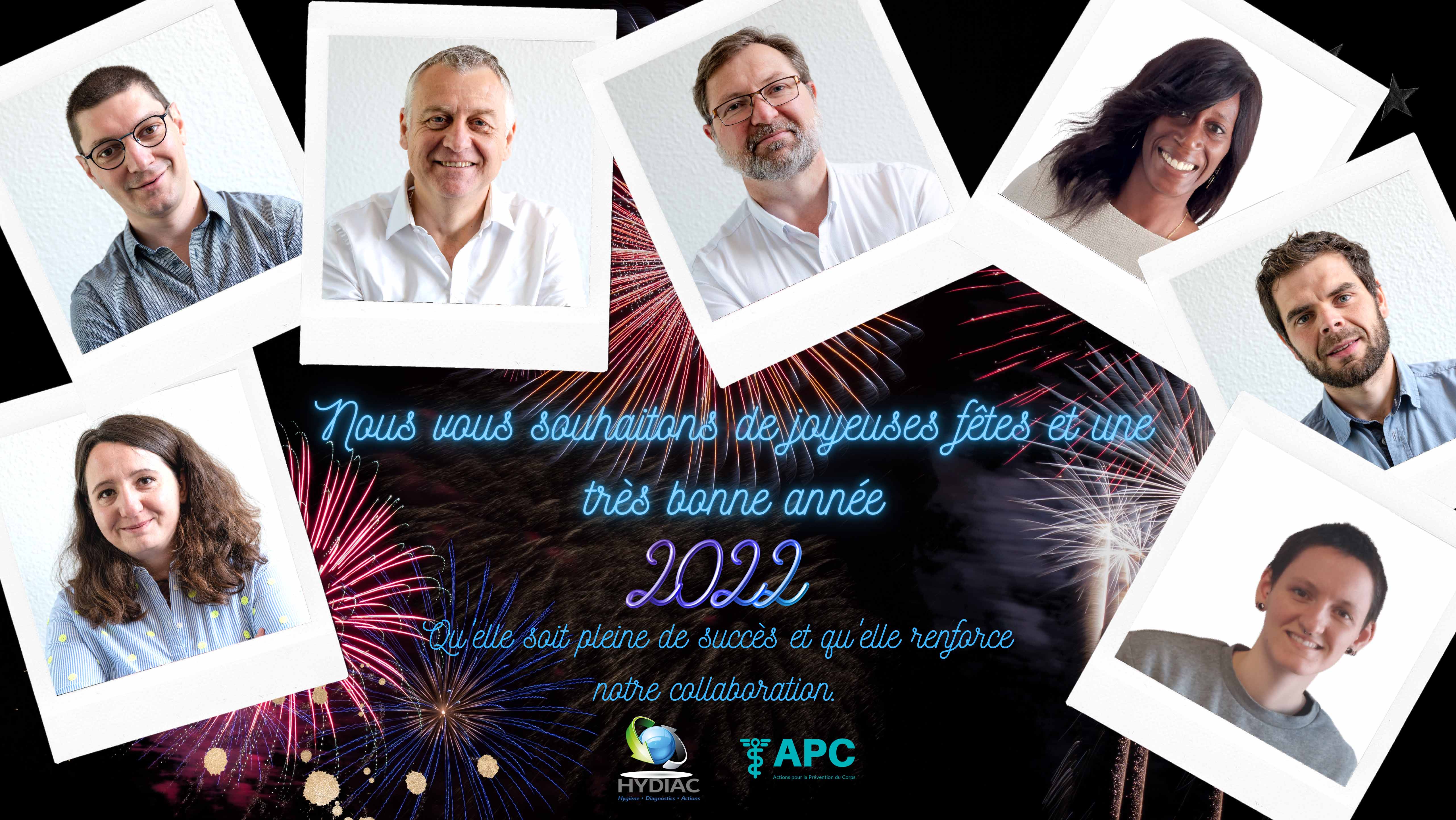 Vœux de l’équipe d’APC Blonz pour 2022